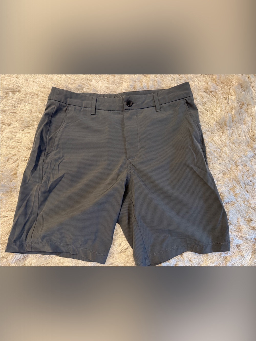 Vuori Meta Gray Performance Shorts